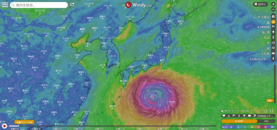 台風19号ハビキスにご用心1